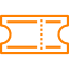 Ticket orange
